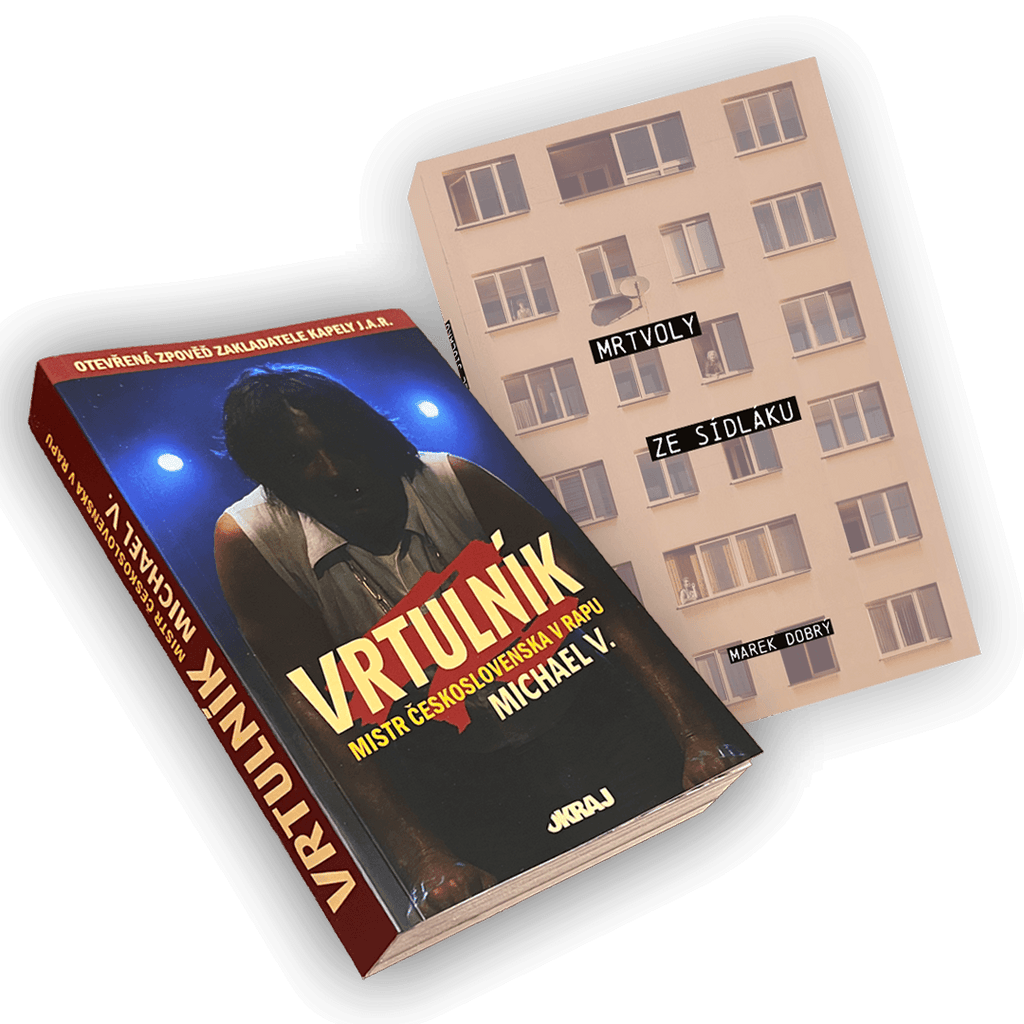 Sada knih VRTULNÍK + Mrtvoly ze sídláku