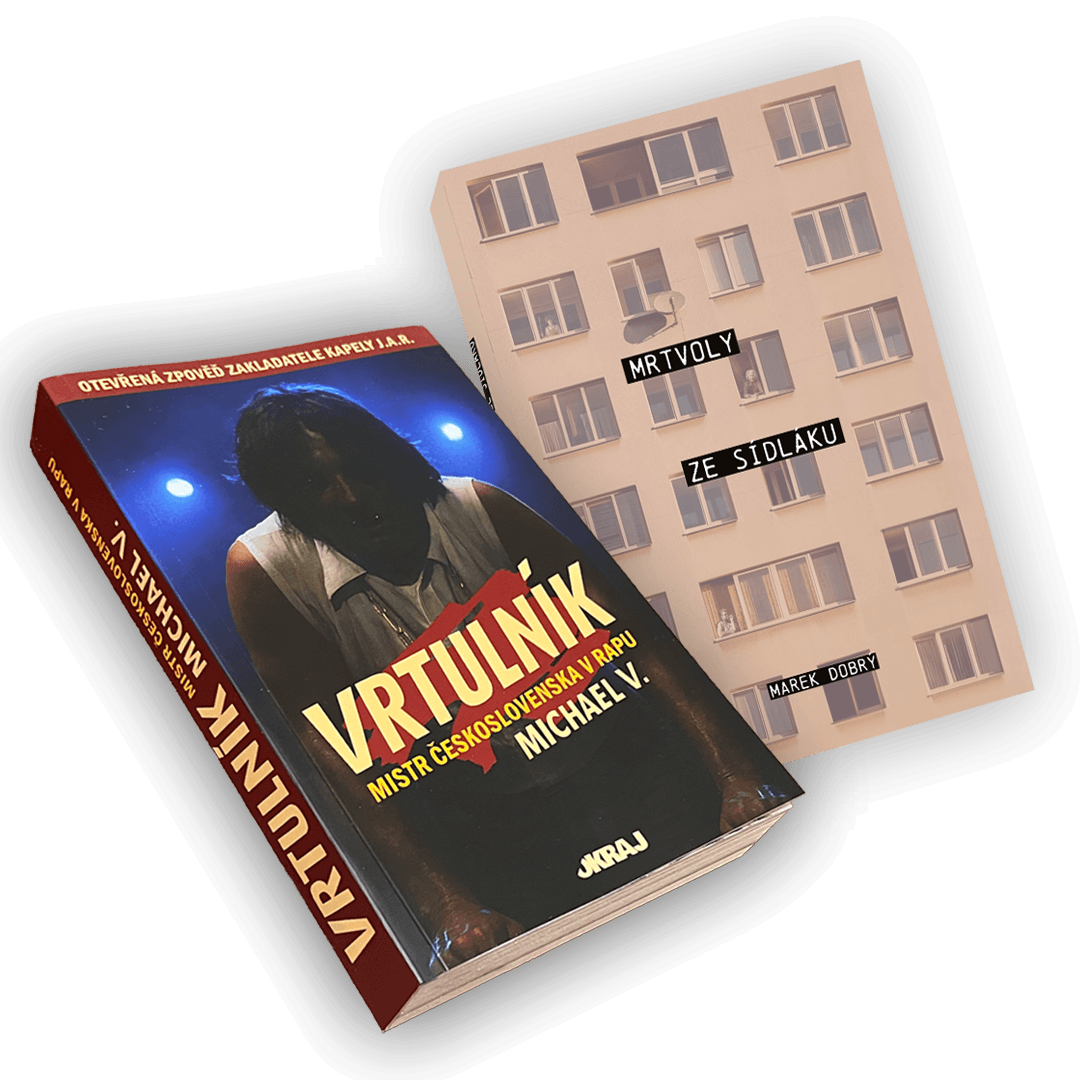 Sada knih VRTULNÍK + Mrtvoly ze sídláku