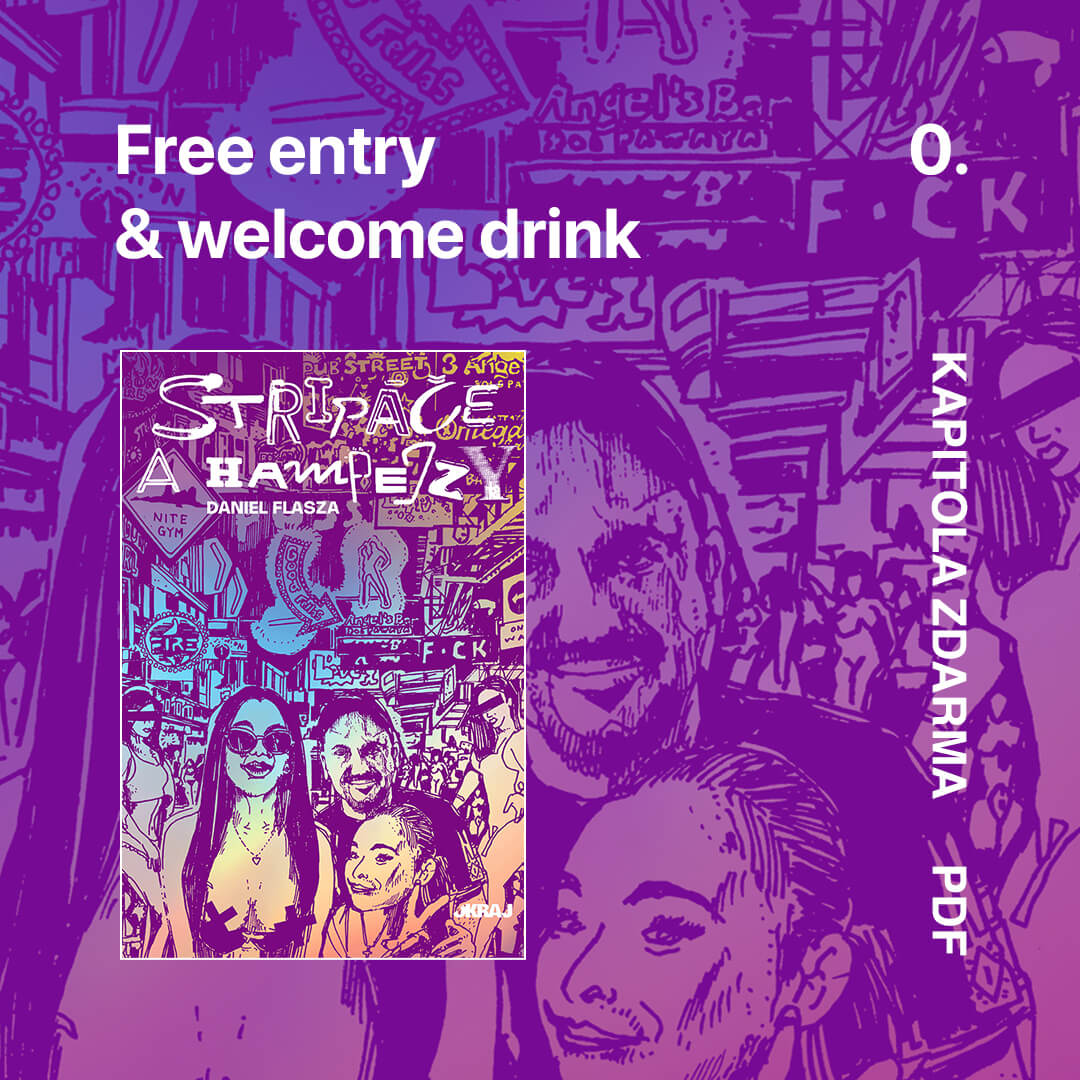 Free entry & welcome drink - kapitola z knihy zdarma (pdf)