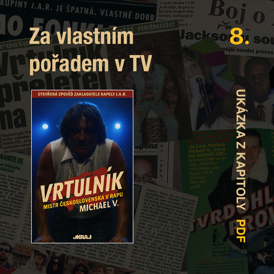 Za vlastním pořadem v TV – VII. Polovina devadesátek - ukázka z knihy zdarma (pdf)