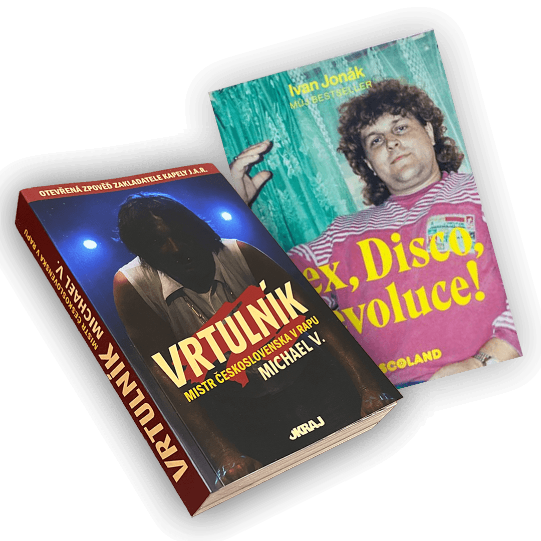 Sada knih VRTULNÍK + Sex, Disco, Revoluce!